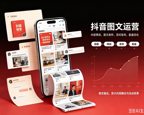 广水抖音图文代运营服务